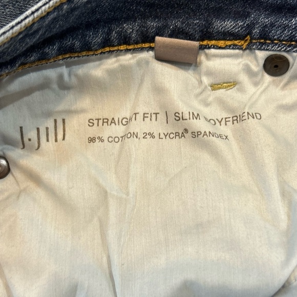 J. Jill Straight Fit, Slim Boyfriend, With Stretch. Size 16. - Picture 3 of 7